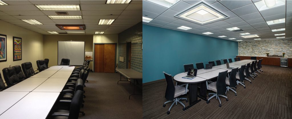 conference room commercial renovation