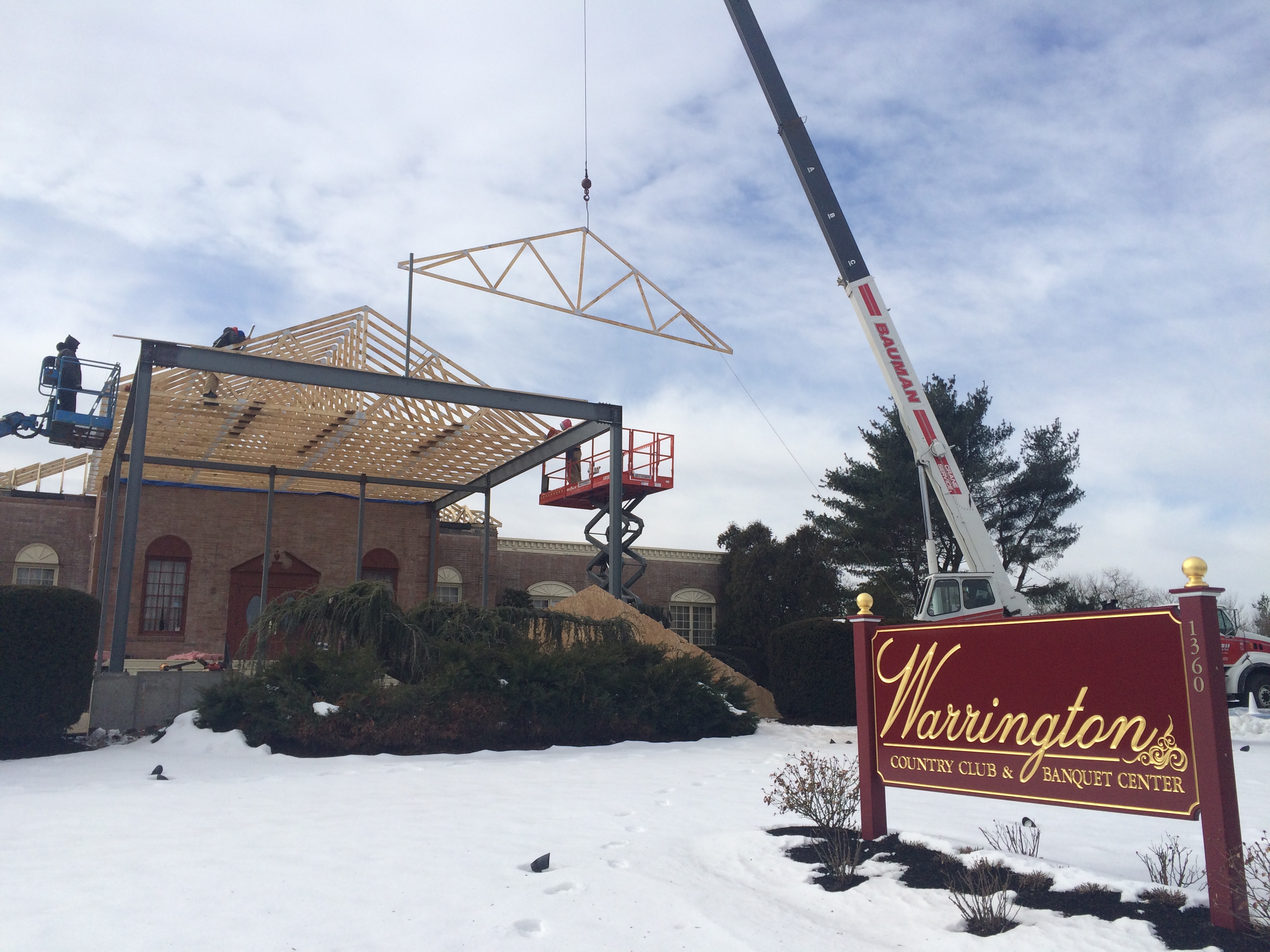 Warrington Country Club Construction