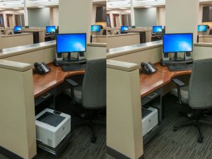 Printer Drawer Office Renovation