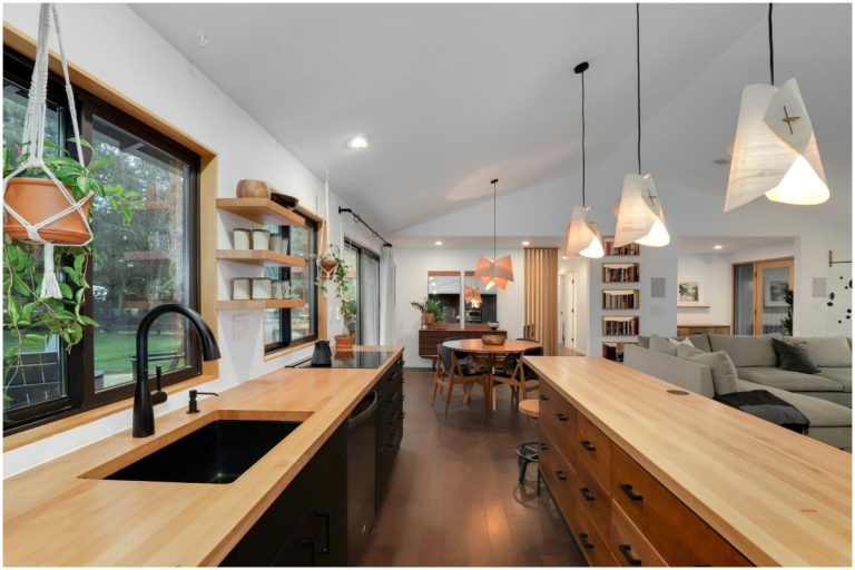 modern kitchen renovation