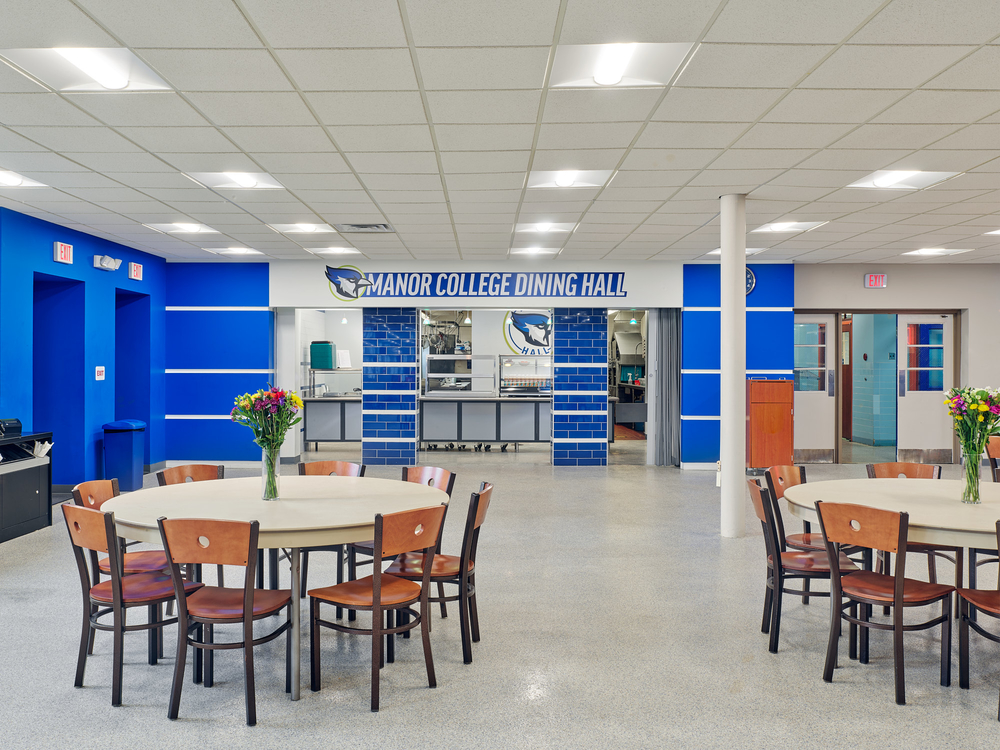 Classroom after commercial renovations