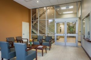 Efficient commerical building renovation at Quaker Valley Foods.