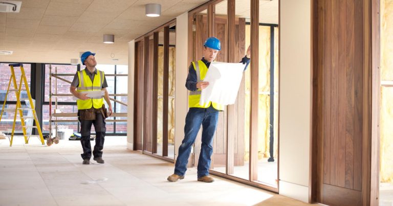 General contractors in PA integrated technology in office fit out project for commercial space